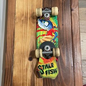 Rat Tailz Vintage Mini Rideable Skateboard Flip Out Tail Stale Fish